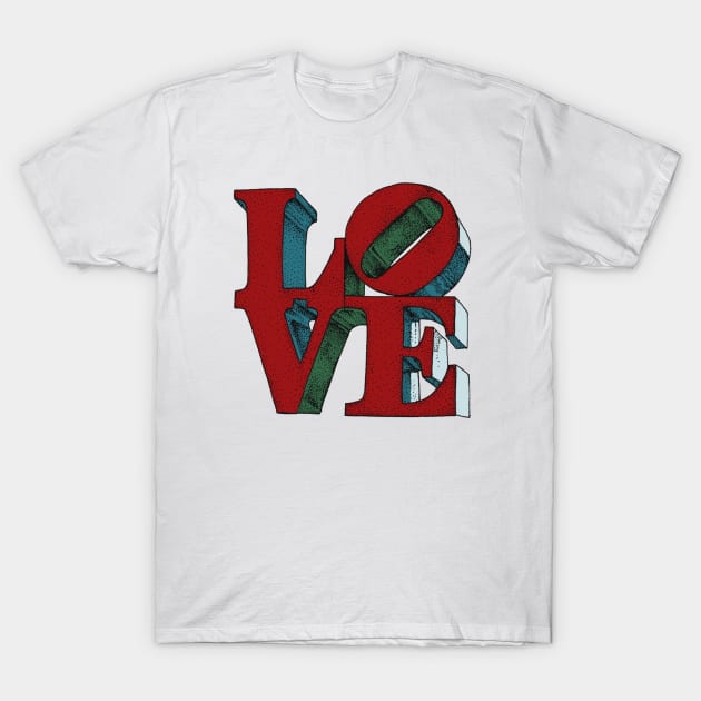 Philly love t shirt hot sale